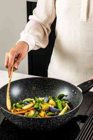 Non-stick Wok Pan with Lid Product Card
